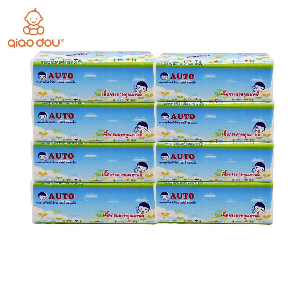 Factory White No-Embossing Soft Facial Tissue Paper