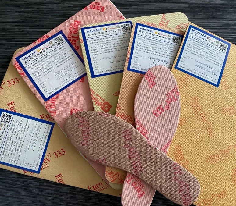 Customized Shoe Insole Material Insole Paper Board and Texon Insole Paper Board