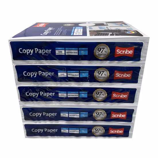 Copiadora de papel 100% celulose A4 500 folhas/resma