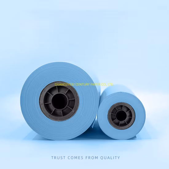 China atacado A0 A1 A2 A3 A4 Rolo de tamanho personalizado 80g Branco CAD Bond/Plotter Papel marcador