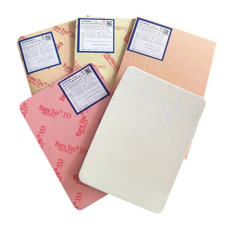 Placa de papel de palmilha para fabricação de calçados