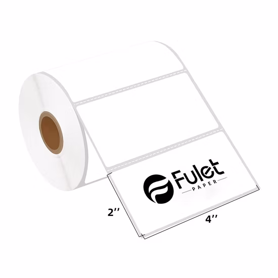 Vendas diretas dos fabricantes de material adesivo de etiqueta em rolo de papel Kraft